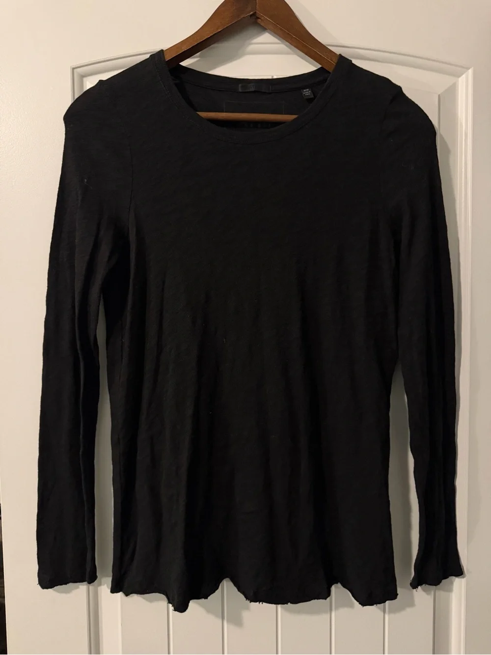 ATM Anthony Thomas Melillo Slub Jersey Long Sleeve Crew
